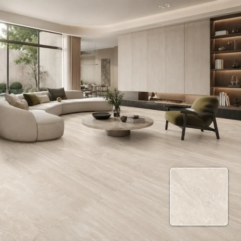 Warm Travertine Look